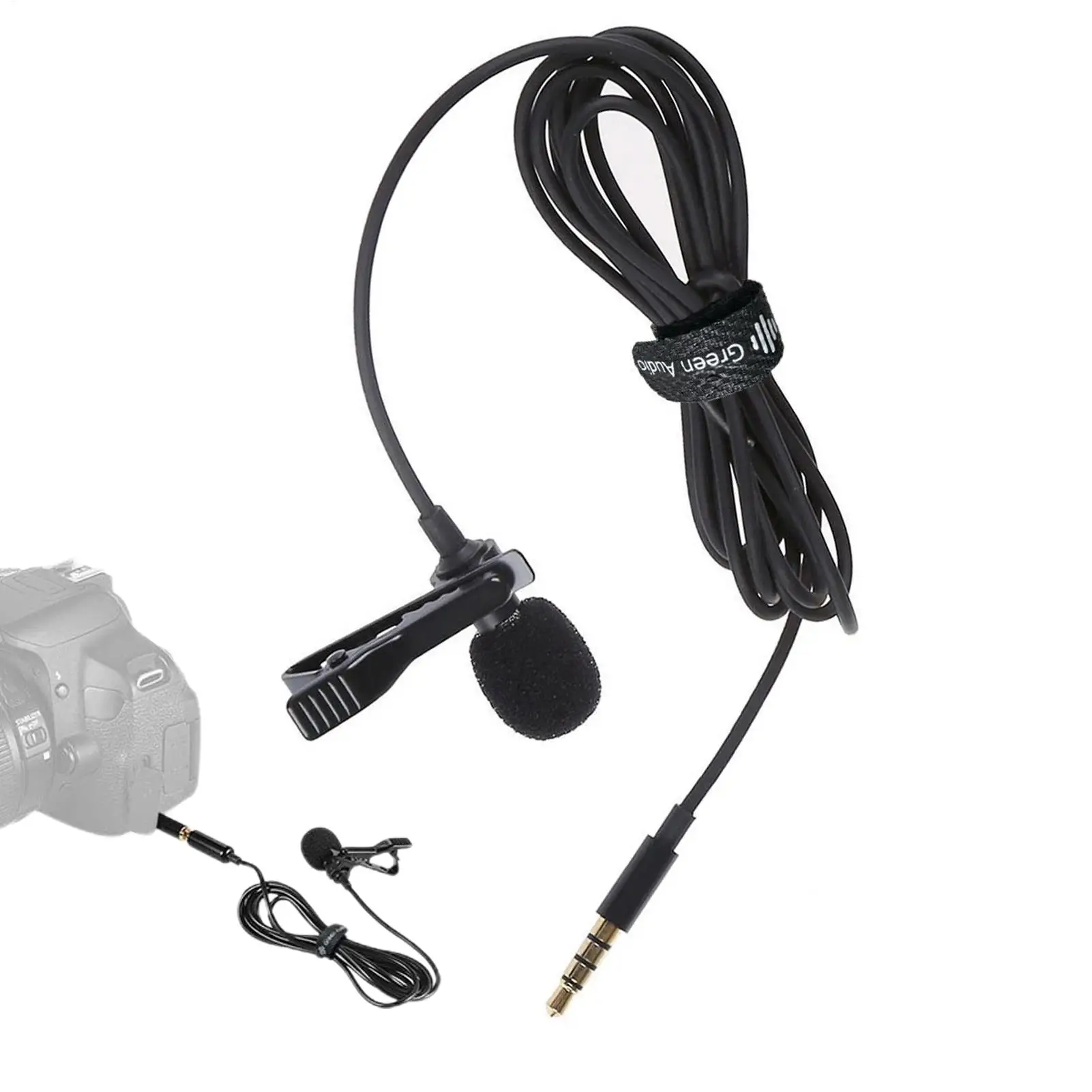Lavalier Lapel Microphone Portable Headset Mic Lavalier Microphone System Speaker Lapel Microphone Output Versatile for Teaching