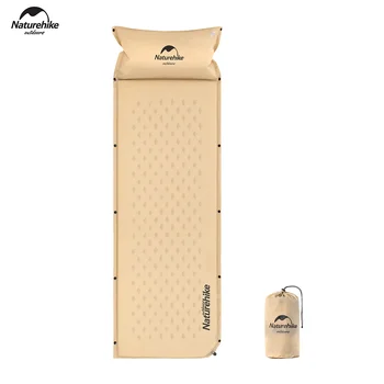 네이처하이크 캠핑용 싱글 더블 자기 팽창 수면 패드, 자동 팽창 매트, 야외 접합