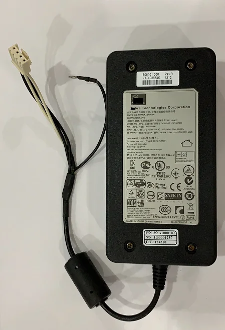 Adaptador de Alimentação ca para Zebra Fsp100-rdb 9na1000102 para Zt200 Zt210 Zt230