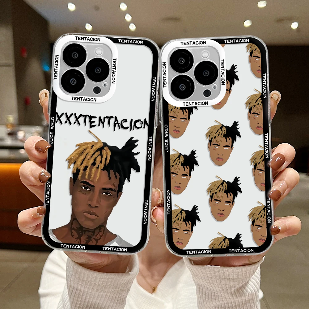 Rapper X-XXX-TENTACIONS Phone Case For Samsung S24 S23 S22 S21 S20 S10 FE  Note20 Note10 Plus Ultra Lite 5G Clear Soft TPU Cover - AliExpress 202192403
