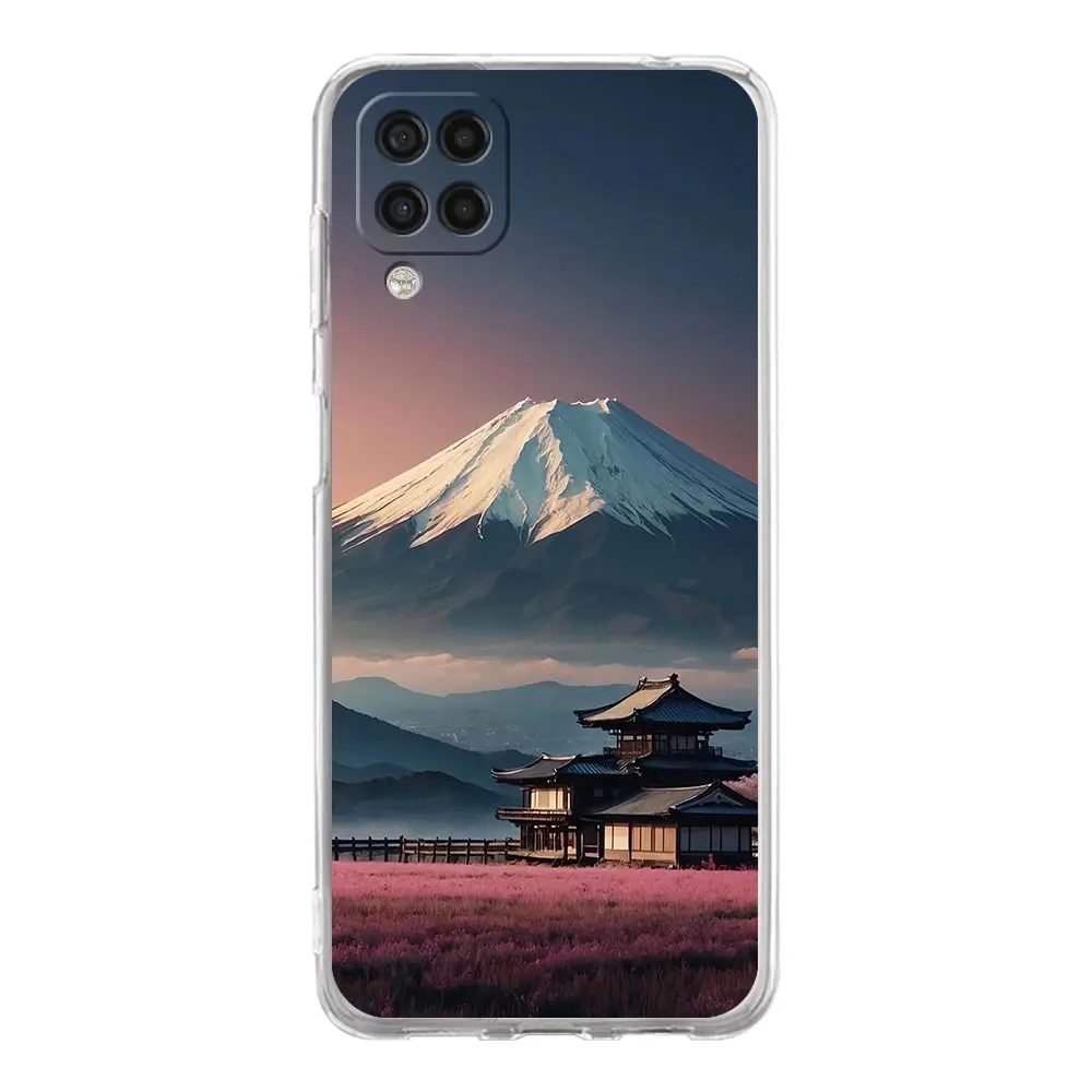Japan Mount Fuji Cherry Blossom Phone Case Cover