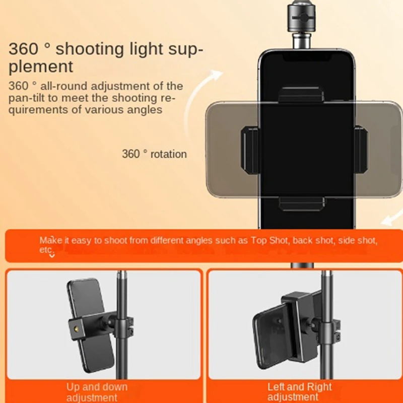 

Черный кронштейн, кронштейн из алюминиевого сплава, фоторамка, фоторамка, штатив с Bluetooth для селфи и дистанционной съемки видео