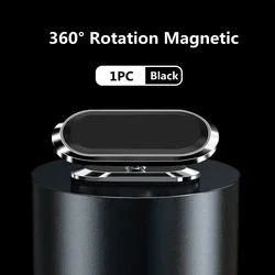 Universal Magnetic Car Phone Holder - Secure Mount and Stand (Black)