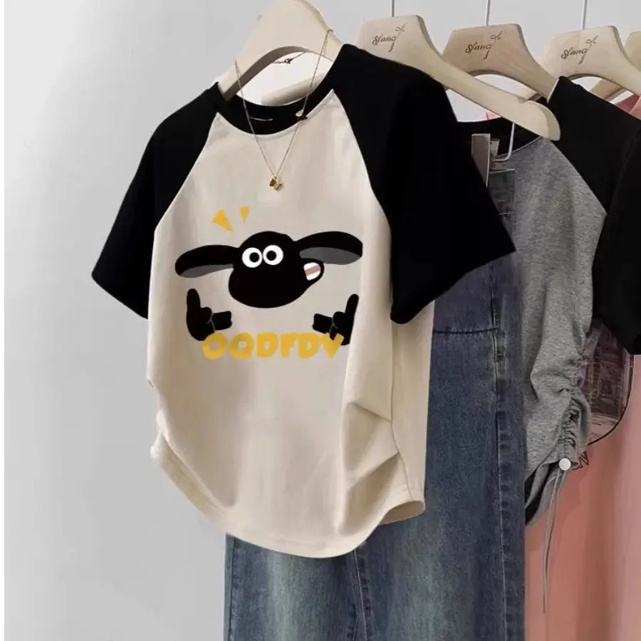 Long-eared sheep-beige and black 111