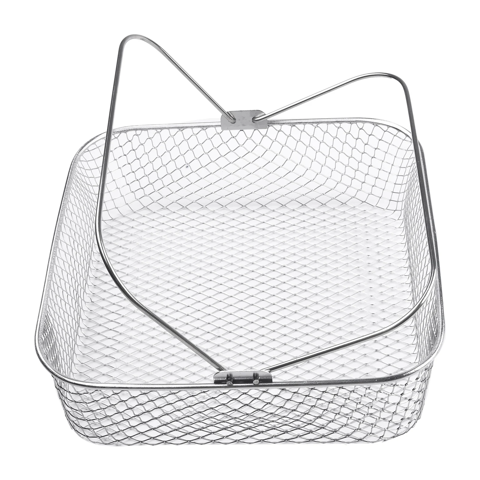 Square Stainless Steel Air Fryer Basket for 5.8QT 6QT Air Fryer