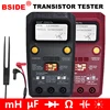 BSIDE Professional Digital Transistor Tester Diode Triode Capacitance Resistor Meter MOS/PNP/NPN SMD test Multimeter ESR02 Pro 1
