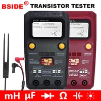 BSIDE Professional Digital Transistor Tester Diode Triode Capacitance Resistor Meter MOS/PNP/NPN SMD test Multimeter ESR02 Pro 1