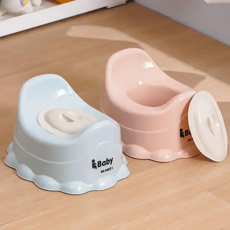 Baby Potty Training Seat Household Thickening Children Cartoon Portable Toilet Urinal Design with Cover Baby Toilet Supplies 2
