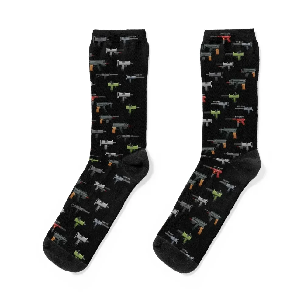 

Sub Machine Shooters Socks funny gifts New year's Socks Men's Women's