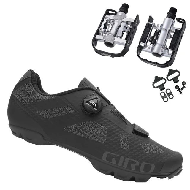 Mtb Cycling Giro Rincon Black + Pedal Wellgo C2 Platform Sneaker - Cycling  Shoes - AliExpress