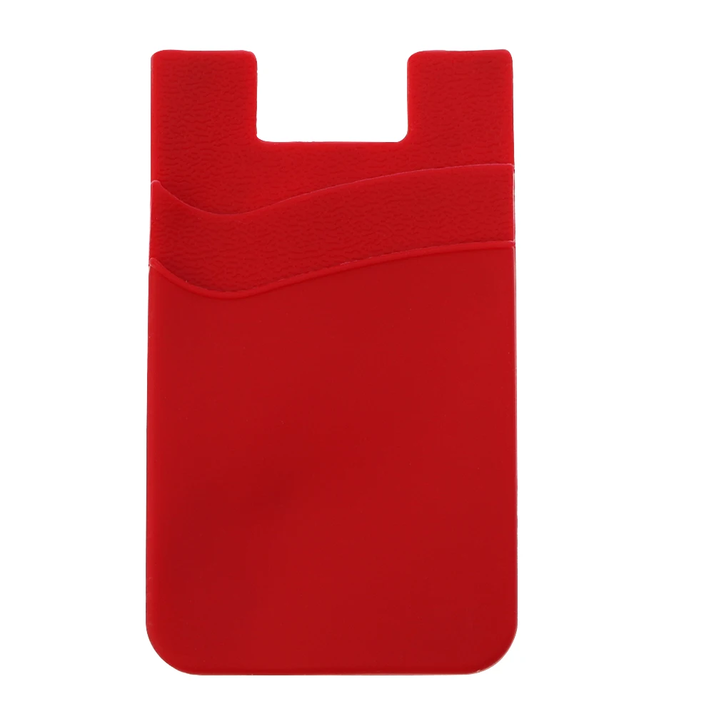 Silicone Adhesive Card Holder Wallet for Mobile Phones – Soft, Secure, and Convenient