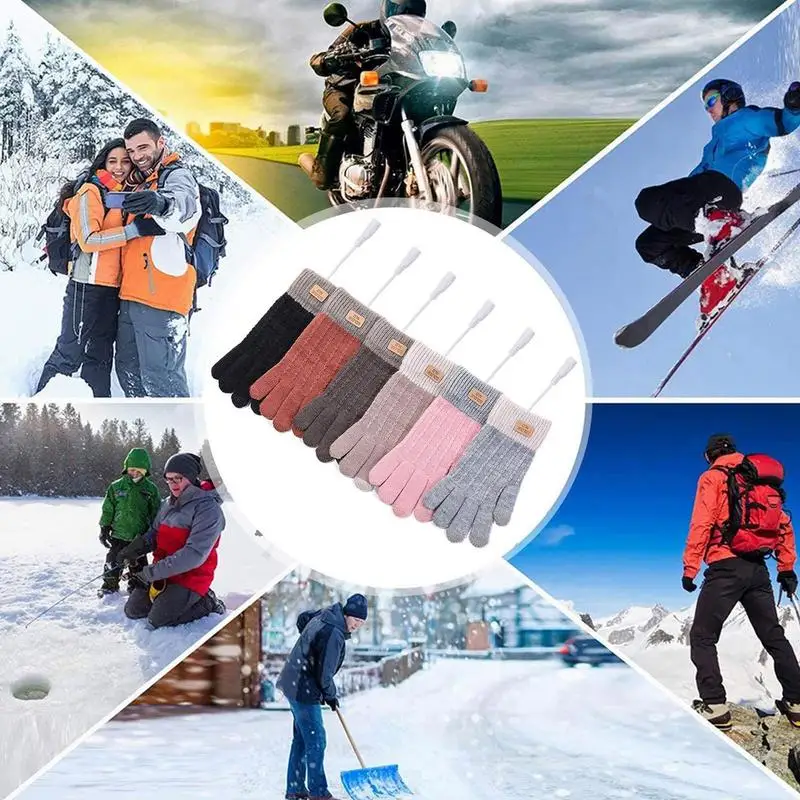 

Heated Glove For Men Women Rechargeable Electric Battery Heating Riding Ski Snowboarding Hiking Cycling Hunting Thin Gloves