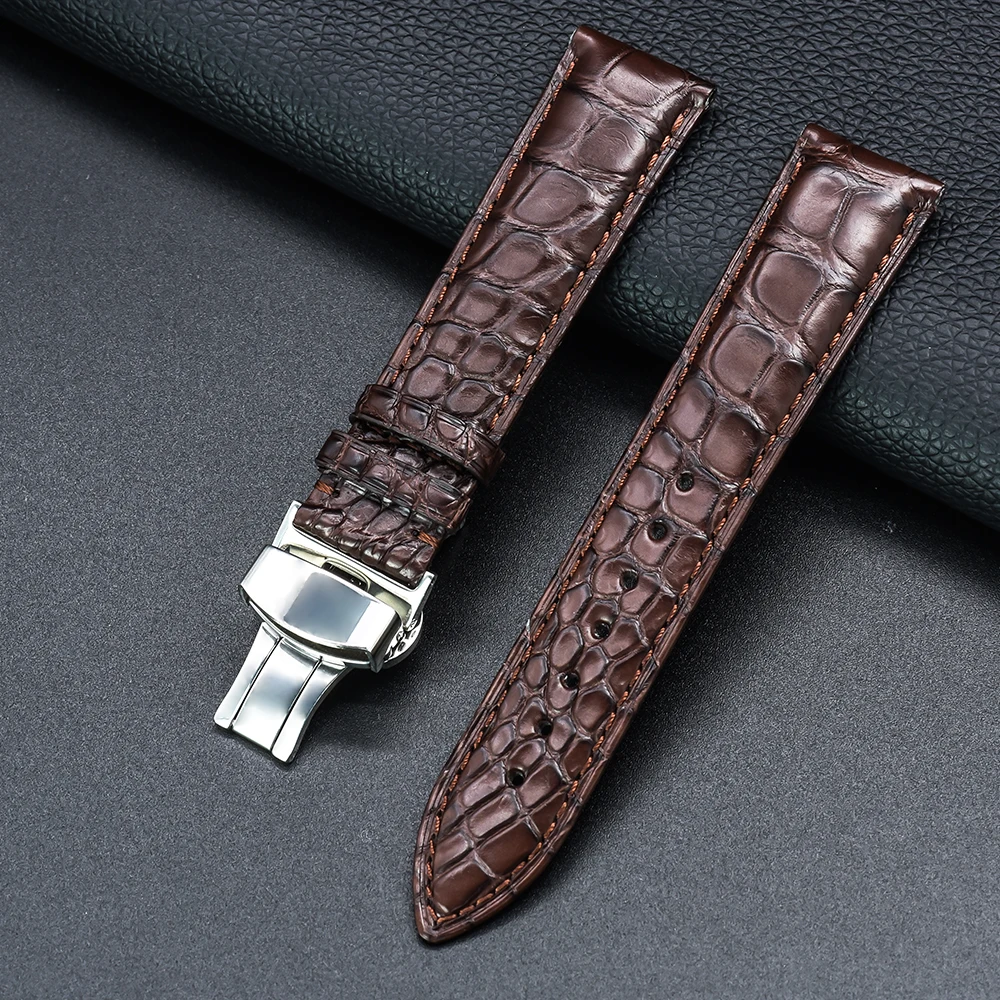 Quality Elegance Crocodile Leather Wristwatch Strap CB011053/A693-CROCD_K0008853 main image 0