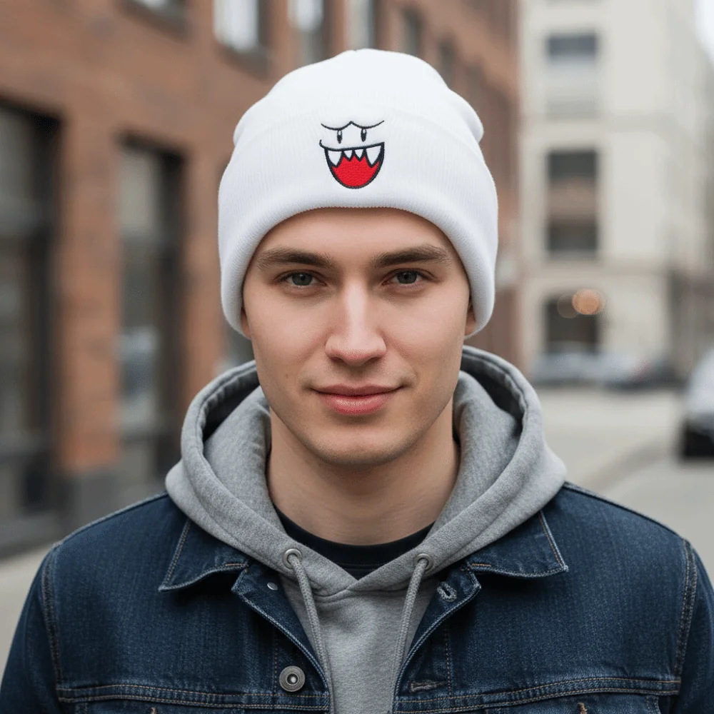 High Quality Kawaii Design Knit Hat Keep Warm Ear Protection Knitted Beanies Ladies Casual Cap for Woman/Men