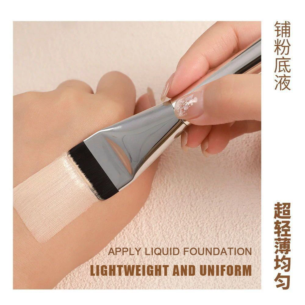 Flat Foundation Makeup Brush Mini Tool