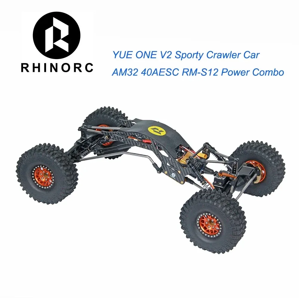 

YUE ONE V2 Sporty Crawler Car,AM32 40A ESC S12 Outrunner Rotor Power Kit,for RC Competition 1/10 Off Road