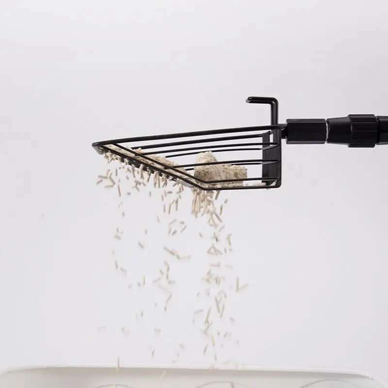 Stretchable Chicken Poop Scooper Chicken Coop Rake Cat Litter Scooper Chicken Coop Litter Sifting Shovel Chicken Coop accessory