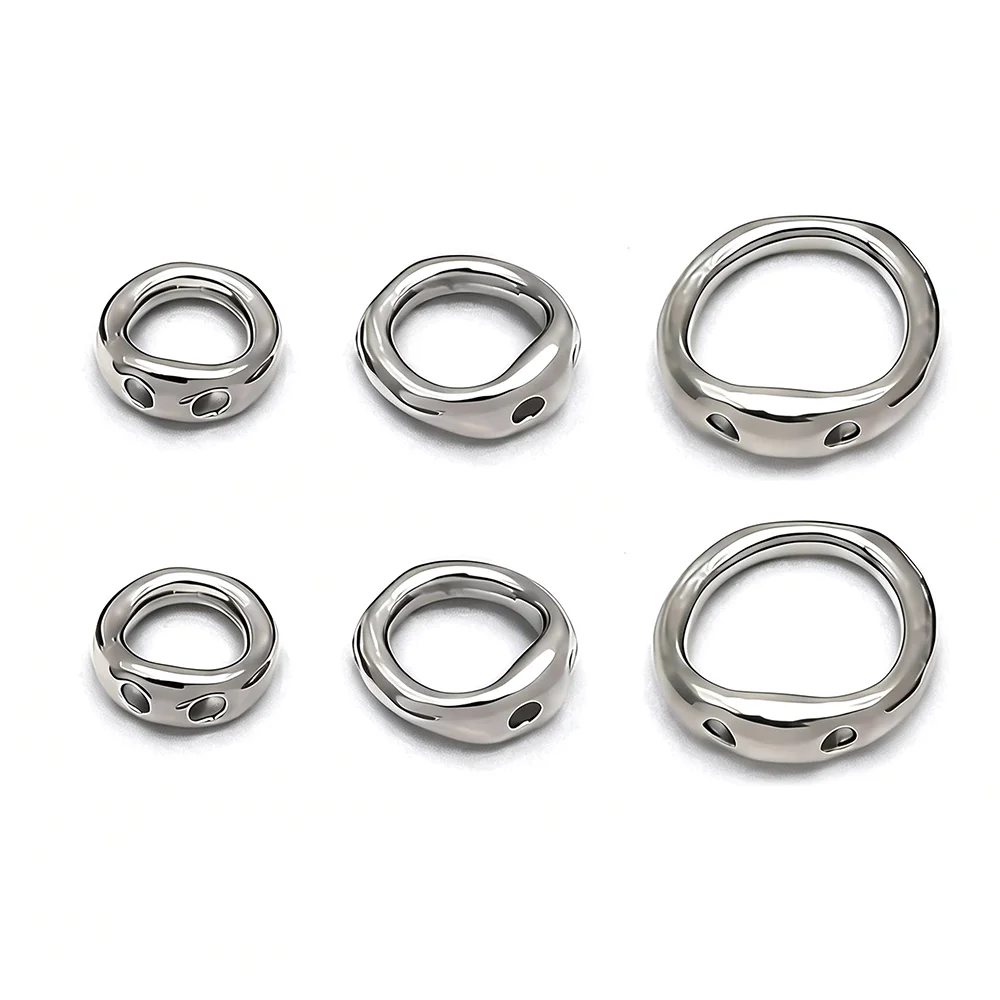 20 Stück 10 Stück verblassende Edelstahl-Verschlüsse, Endverbinder, Haken für Perlenzubehör, Halskette, Schmuck, Armband, DIY – Detail 4