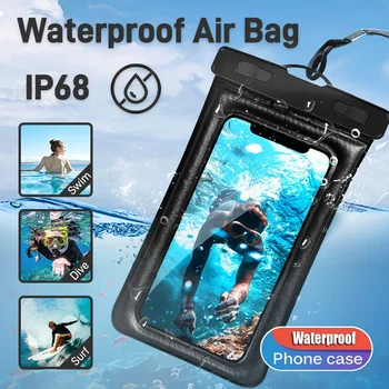 Étui de téléphone étanche universel IP68, sac pour iPhone 15 14 13 12 11 Pro Max X Xiaomi 13 Samsung S23 Ultra Swim Cover, accessoires