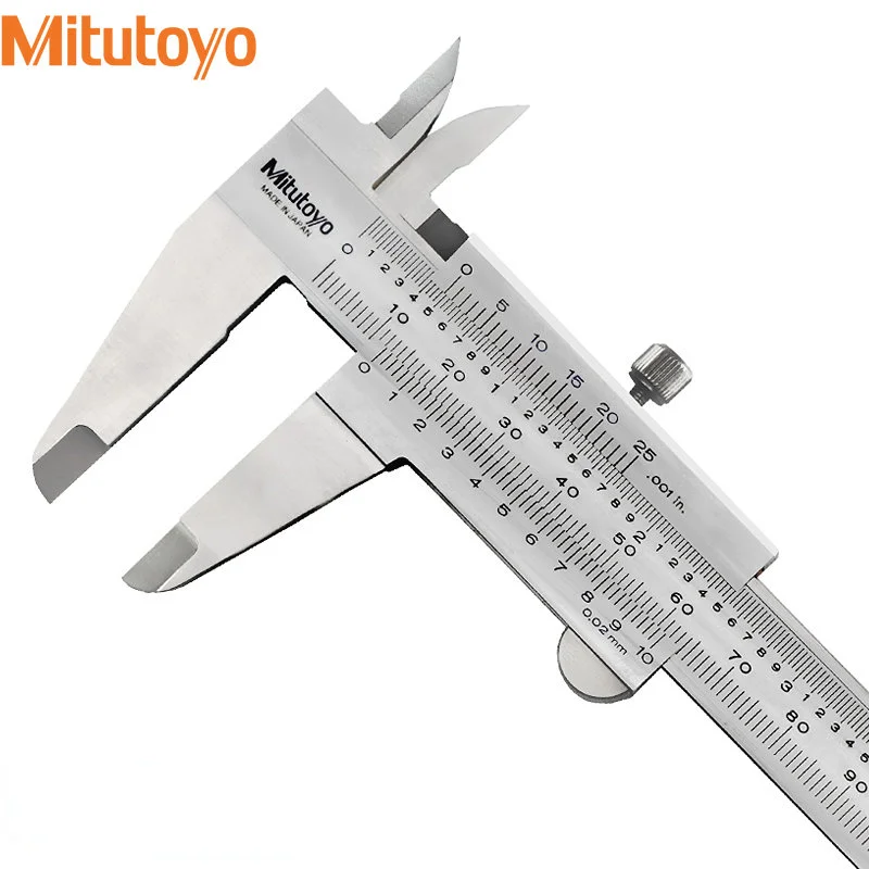 

Mitutoyo Vernier Caliper 0-150 0-200 0-300 0.02 Precision Micrometer Measuring Stainless Steel Tools Gauge Measure