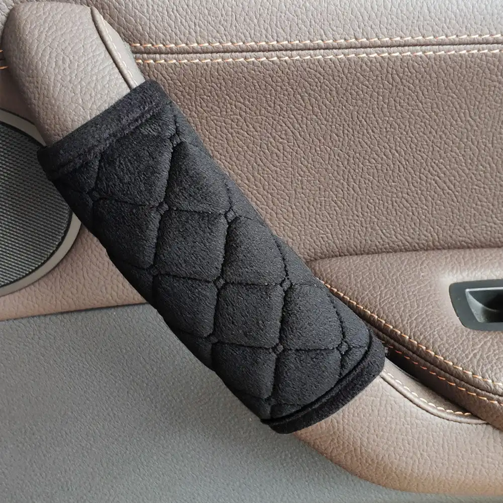 Car Interior Door Handle Cover Soft Plush Armrest Handle Protector