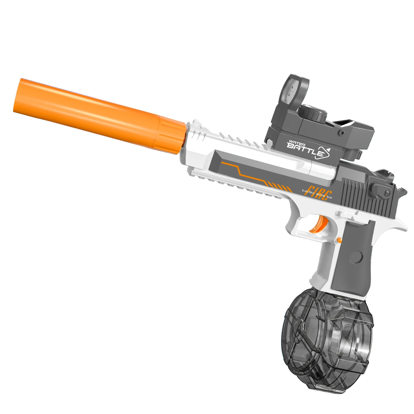 2024 New Upgrad Cross-Border Desert Eagle Linkage Electric Water Gun Large Capacity Continuous Shot Water Fighting Water Gun Toy 6