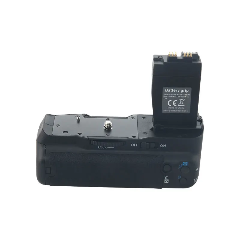 Camera Battery Handle Grip BG-E8 Vertical Battery Grip for Canon EOS 550D 600D 650D 700D T2i T3i T4i T5i Camera Powerextra Battery Grip