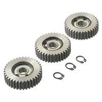 Engrenage planétaire de vélo électrique, 3 pièces, 36 dents, engrenage de moteur en acier, pièces de vélos électriques pour moteurs Bafang 38mm 8mm, accessoires de vélos électriques 3