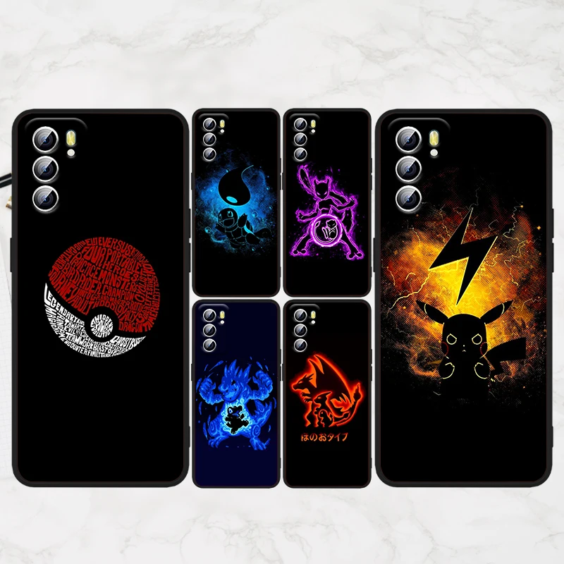 Fashion Kakashi Naruto For OPPO Reno 7 6 5 4 3 SE Z F Pro Plus 4G 5G Black Phone Case Silicone Cover Soft Shell Funda Capa