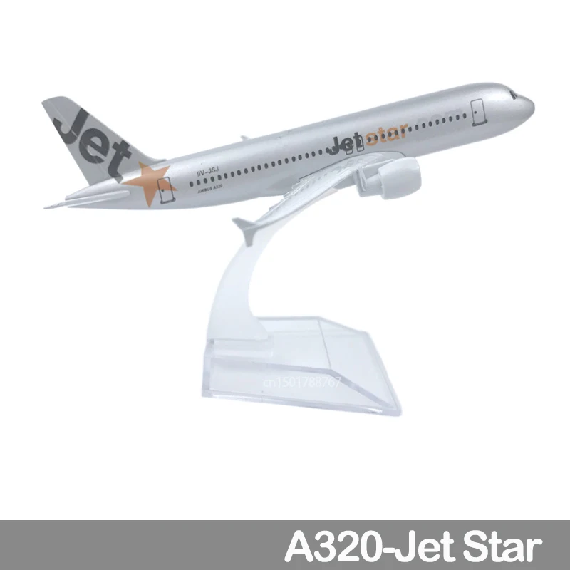 6-Inch Diecast Airplane Replica