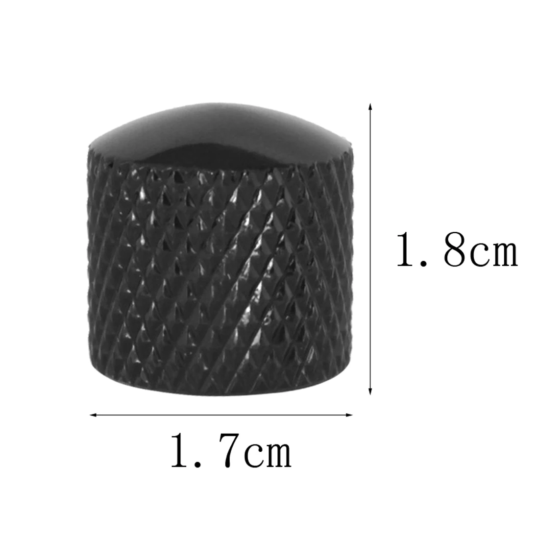 Guitar Bass Metal Knobs 3/4pcs Control Knobs for String Instrument Electric Guitar Volume