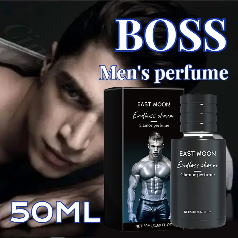 50ml Strong Men' Perfume Romantic Pheromone Fragrance Sexy Date Body Spray Long-lasting Fragrance Masculine Charm Eau De Toilett 1