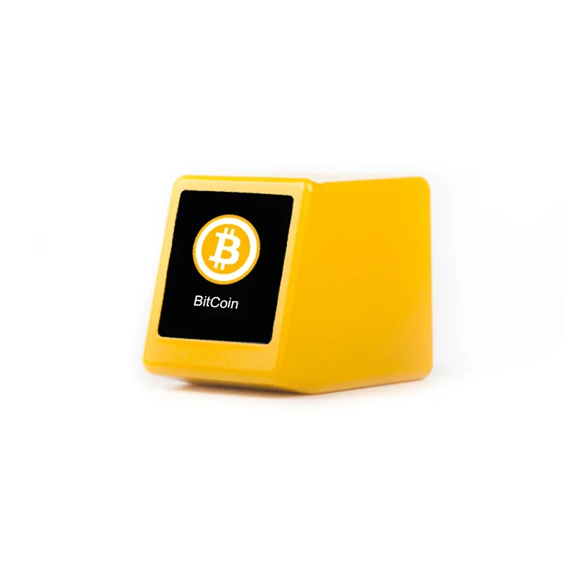 BitCoin Stock Price Display Tracker Ticker Cryptocurrency Real Time Desktop Gadget BTC ETH DOGE Weather Station Clock