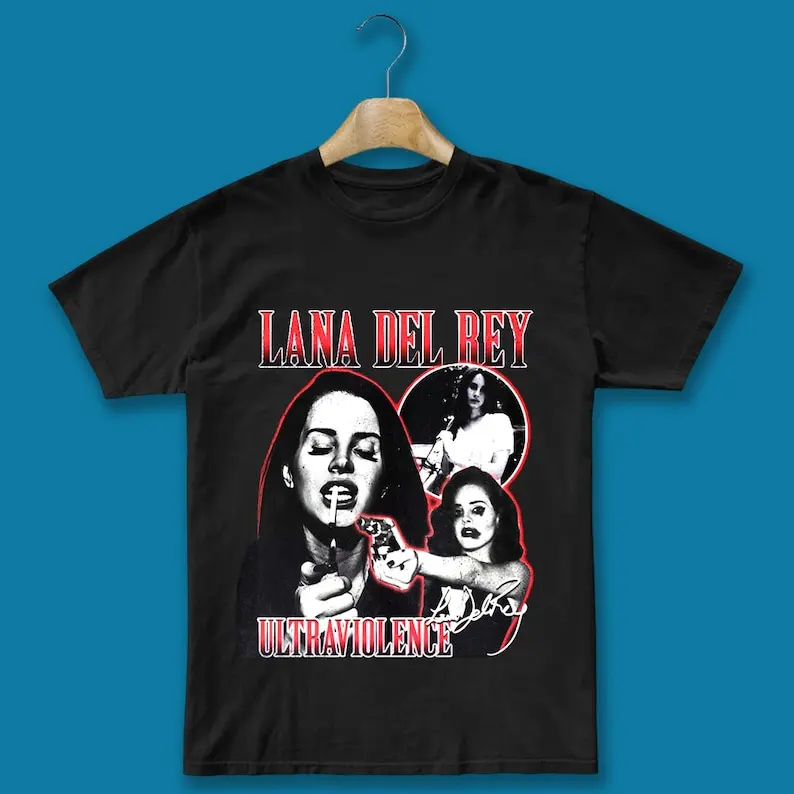 

Retro Lana Del Rey Gift For Fan Unisex Tee, Ultraviolence Lana Shirt
