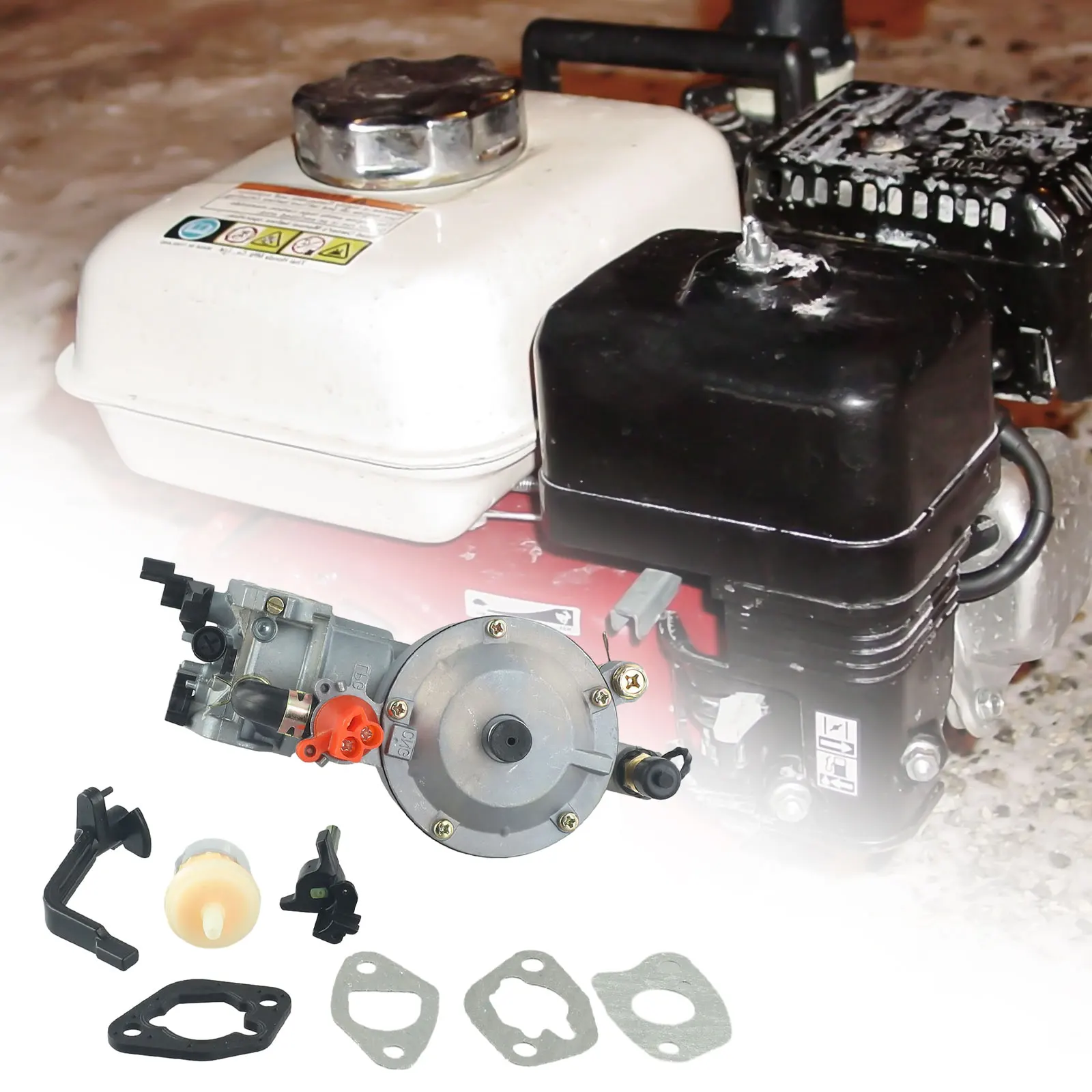 

Carburetor Dual Fuel Conversion Kit For HONDA GX160 168F Generator Natural Gas 2500W-3500W Generator Power Supplies