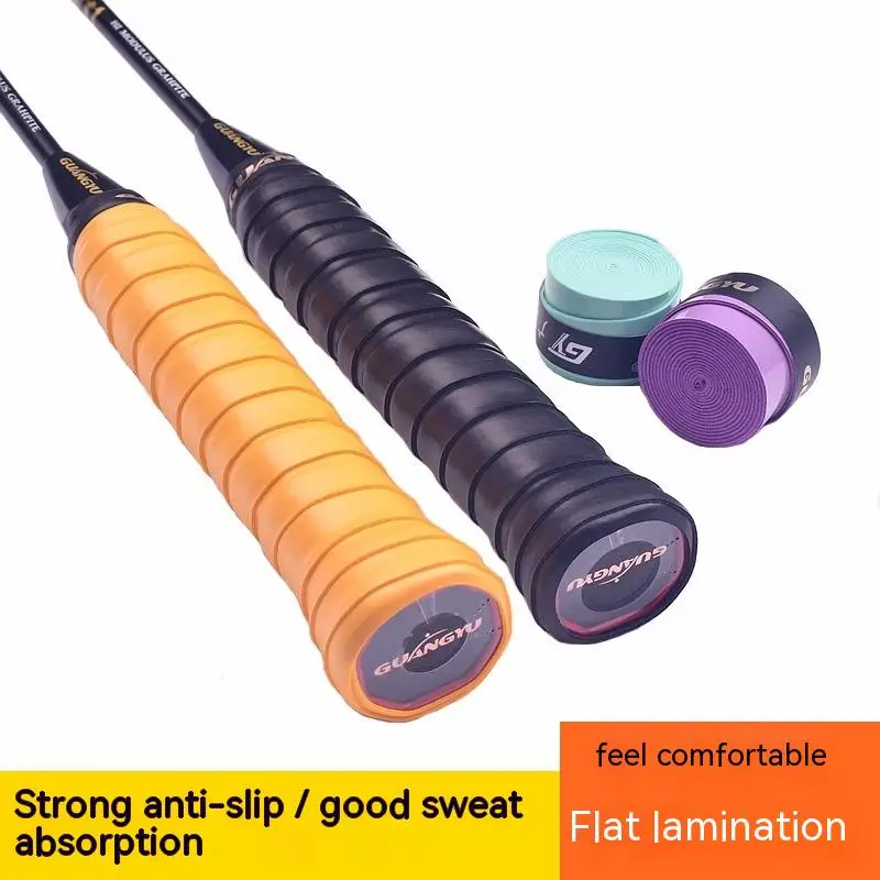 

Sticky Hand Glue, Anti Slip and Sweat Absorbing, Badminton and Tennis Racket, Slingshot Wrapped Strap, One Free