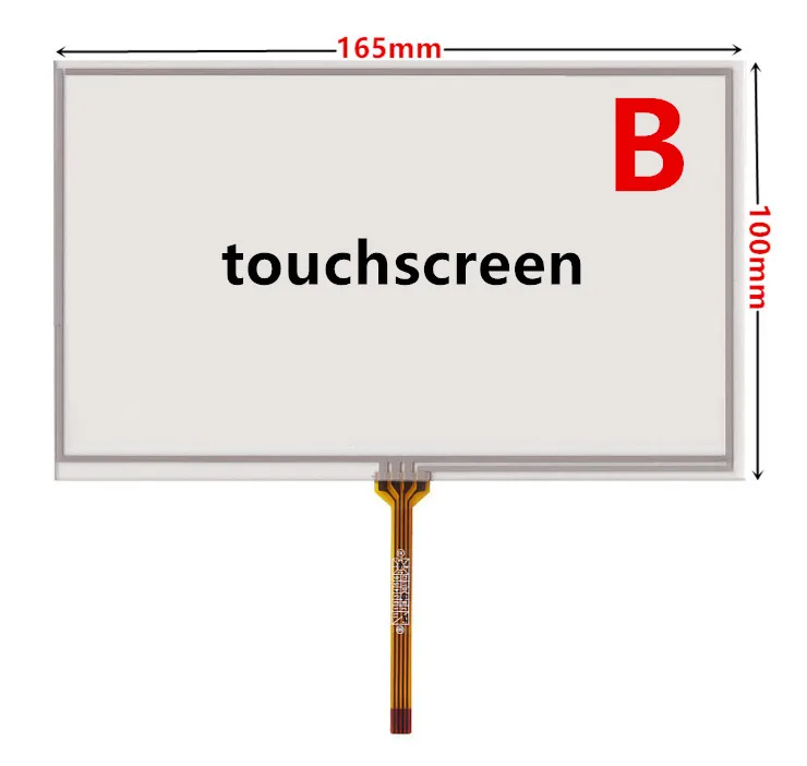 7 Polegada lcd tela de toque painel