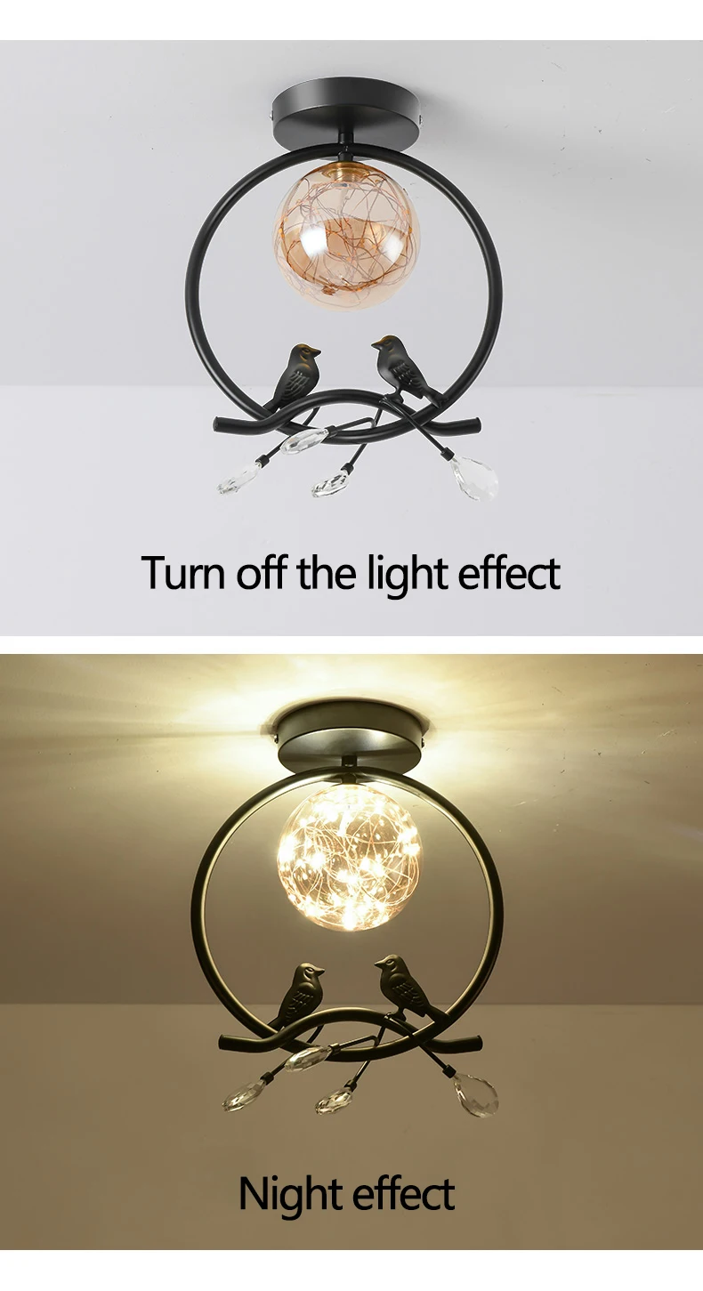 Lâmpada do Teto para Corredor Luz de Teto Moderno Preto Ouro Luz Sala Estar Quarto Casa Iluminação Interior Dispositivo Elétrico Led & 15 Computers & Electronics