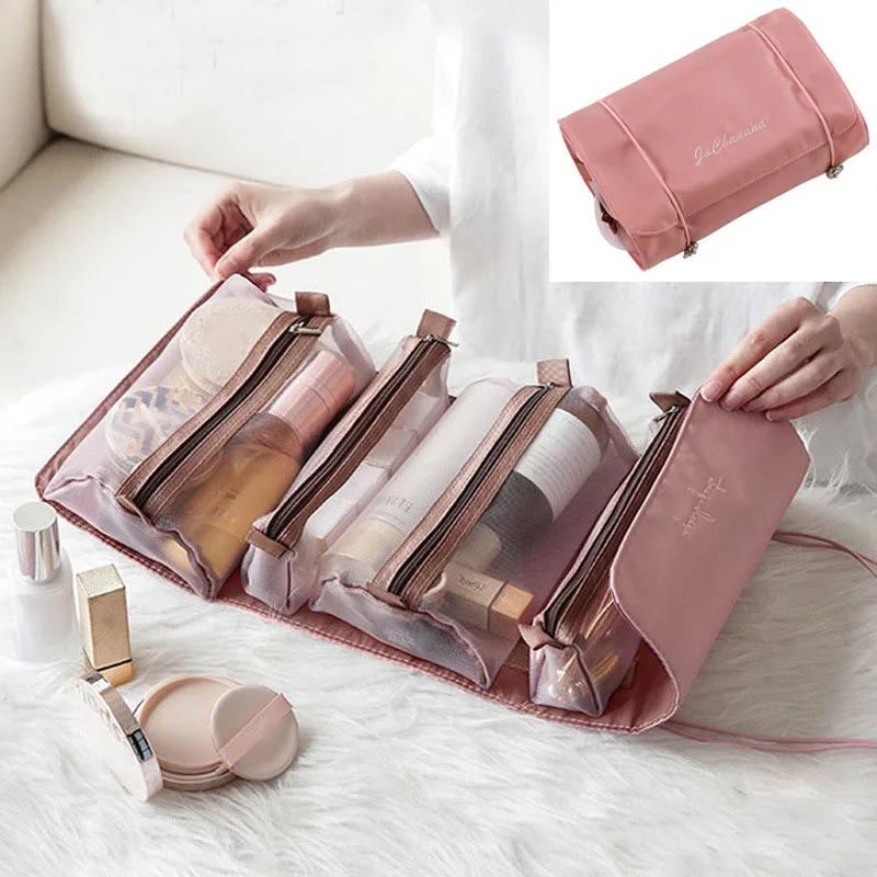 Large Capacity Travel Cosmetic Bag Multifunction Travel Cosmetic Bag Women Toiletries Organizer Female Storage Make Up Case Tool - 6