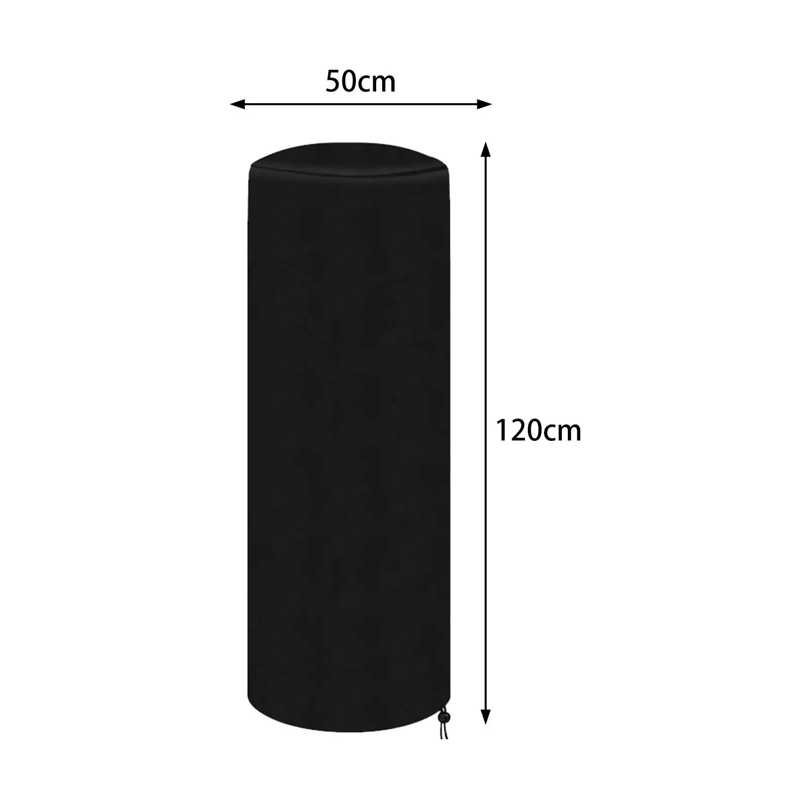 Patio Heater Cover with Zipper and Storage Bag