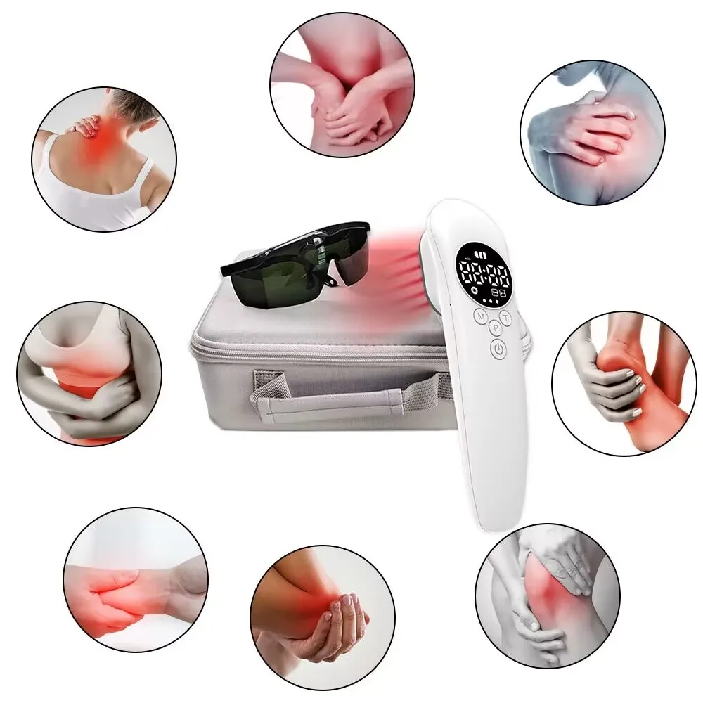 

LLLT Cold Laser Therapy Device Physiotherapy And Laser Pain Relief 650nm 808nm Human And Pets Medical