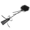 47CM Feather Whip,PU Leather Spanking Paddle Horse Whip fo Horse Equestrian Riding Equestrian bat,Cosplay Performance Props 1