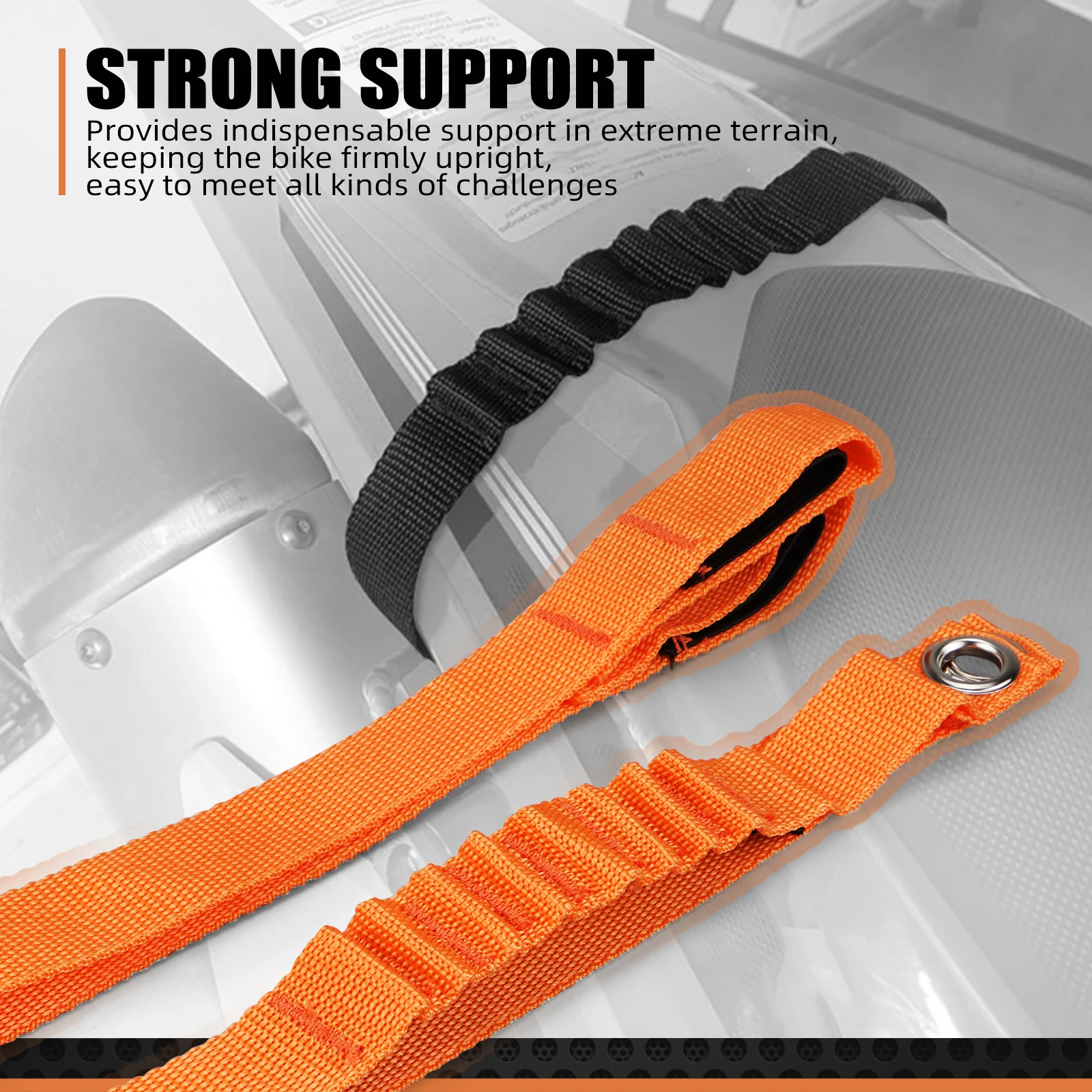 NICECNC Für KTM EXC 300 EXC-F 350 SX-F 450 2004-2023 Vorne Hinten Halten Kotflügel Pull Straps Für Husqvarna TE 300 GasGas EC 300 – Detail 3