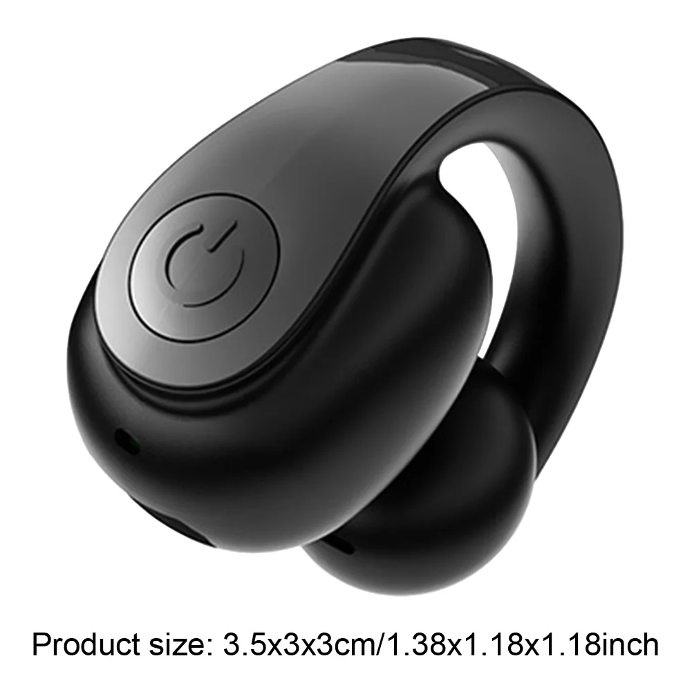 Wireless Noise-Canceling HiFi Stereo Ear Clip Earphones - Waterproof Bluetooth 5.4 Earbuds