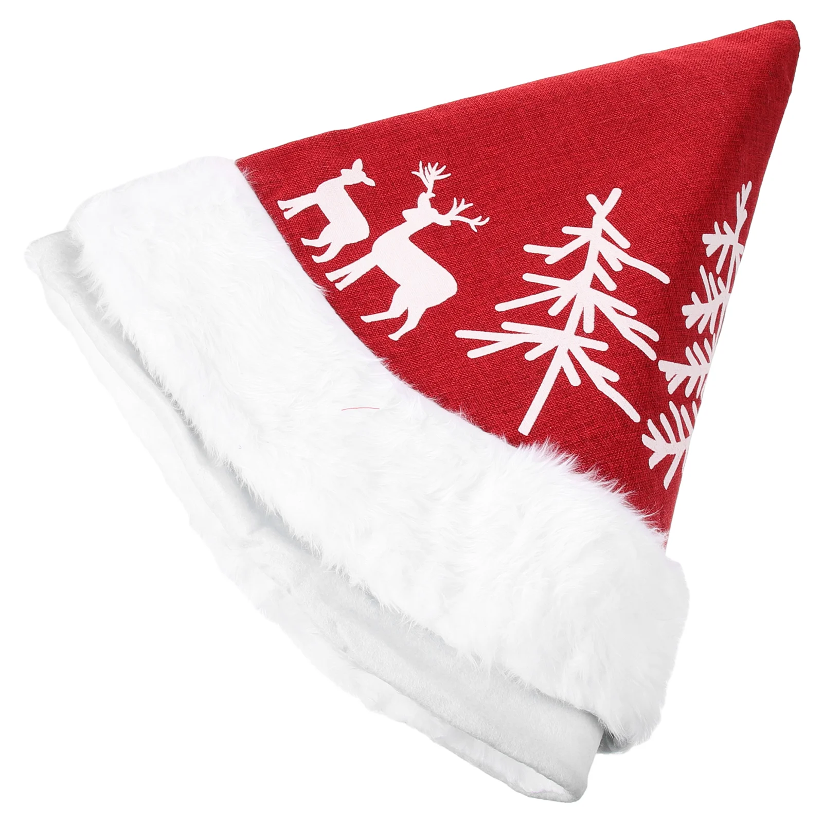 

Vosarea Christmas Tree Skirt White Faux Fur Tree Skirt Xmas Tree Mat Christmas Decoration