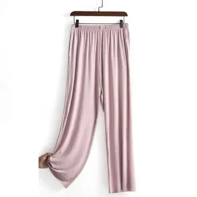

Весенние хлопковые брюки, удобная женская одежда на осень, пижама с широкими штанинами большого размера, штаны для дома, свободная одежда для сна