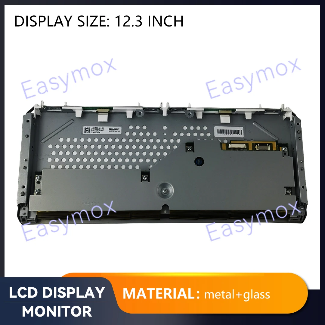 

12.3 Inch LCD Display GPS Navigation Screen Automobile Dashboard LQ123T5LG02 Car Video Players Rear Camera Monitor Replacement