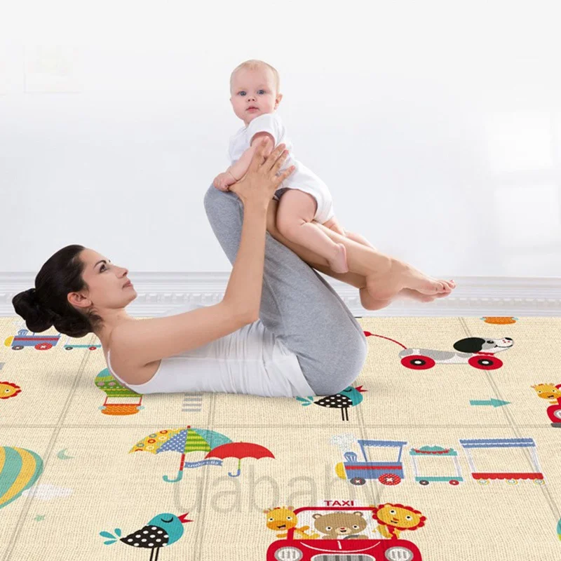 Extra Thick Large Baby Play Mat Non-Slip Cushioned Baby Crawling