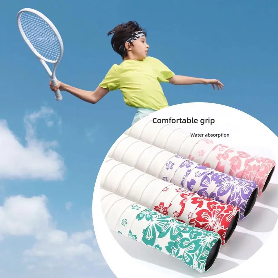 Grip Raquette Tennis Babolat Lot De 8 Grips Tennis Prédécoupés - Antidérapants, Absorbants, Pour Raquettes, Cannes à Pêche Ou Guidons Accessoire Tennis Badminton