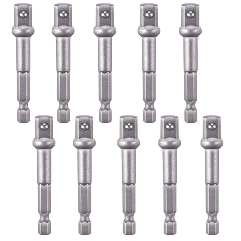 10pcs-drill-socket-adapter-1-4-inch-hex-shank-extension-for-impact